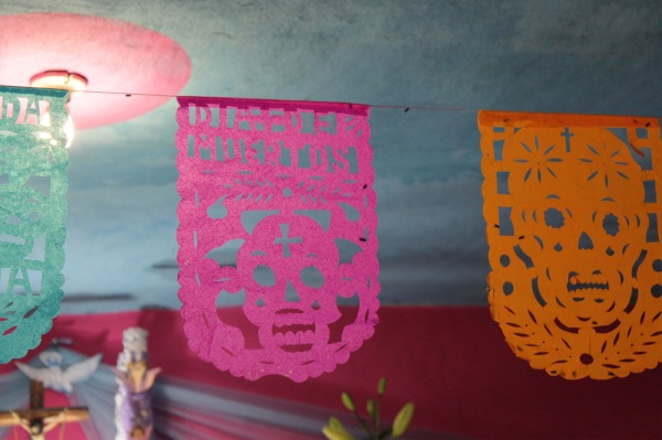 Making Papel Picado with Kids